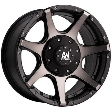 Allied Wheels ROCK Dark Tint 17"x9"